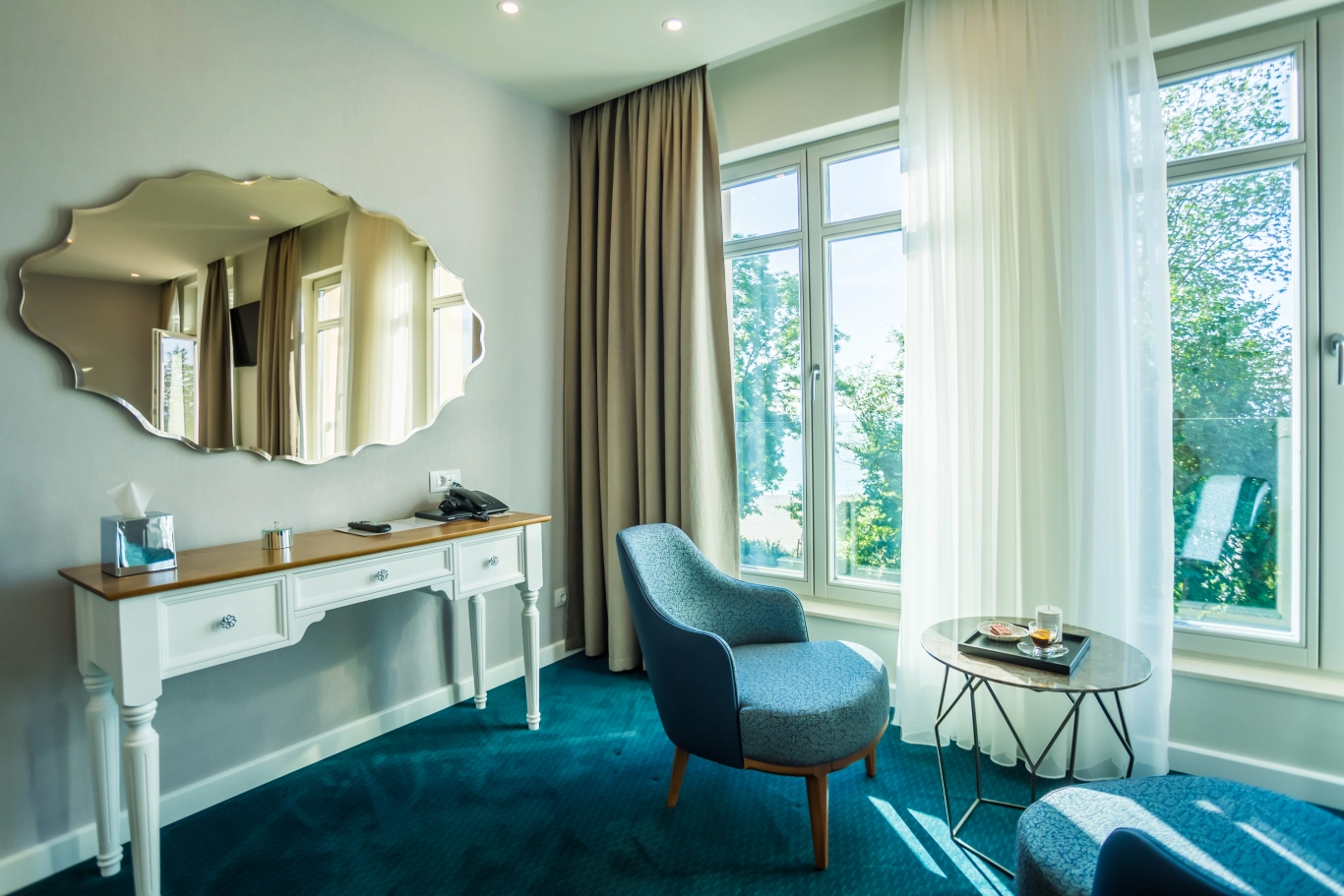 Стая "Делукс" с изглед море и балкон