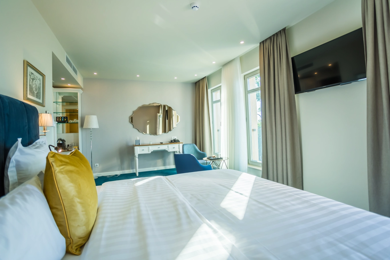 Стая "Делукс" с изглед море и балкон