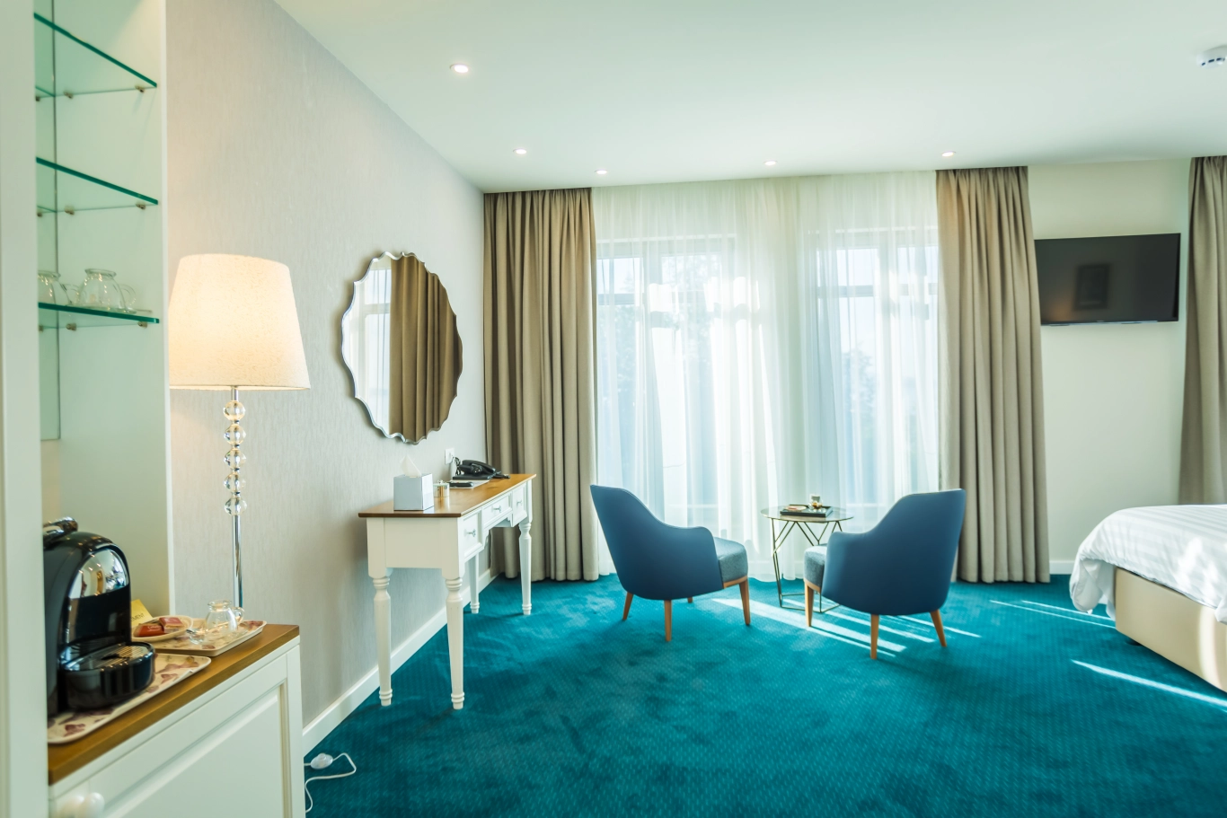 Стая "Делукс" с изглед море и балкон